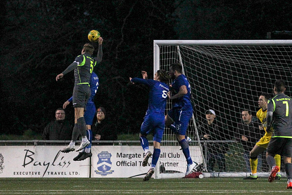 Margate v East Thurrock United - Isthmian Premier League - 11th January 2020