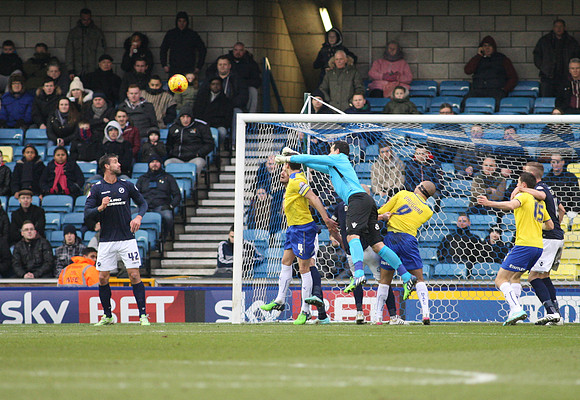 Millwall v Huddersfield TownSky Bet Championship7/02/2015.