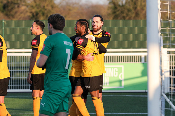 Aveley v Cray Wanderers - Isthmian League Premier division - 21st January 2023
