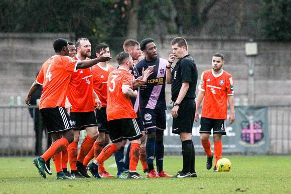Dulwich Hamlet v Met Police - Bostik League Premier Division - 3rd February 2018