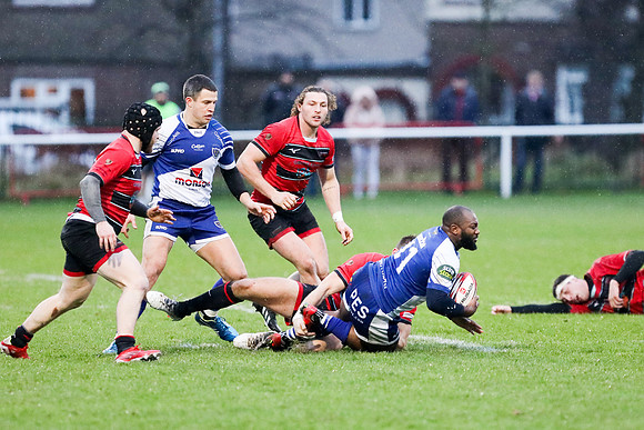 Blackheath v Sale FC - National League  - 11th December 2021