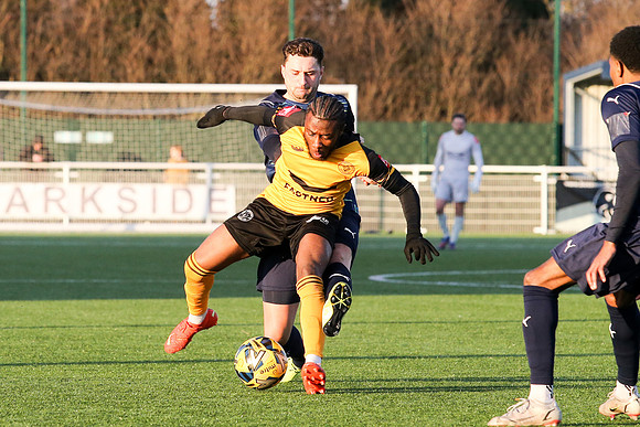 Aveley v Cray Wanderers - Isthmian League Premier division - 21st January 2023