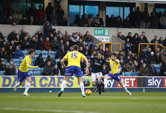 Millwall v Huddersfield TownSky Bet Championship7/02/2015.