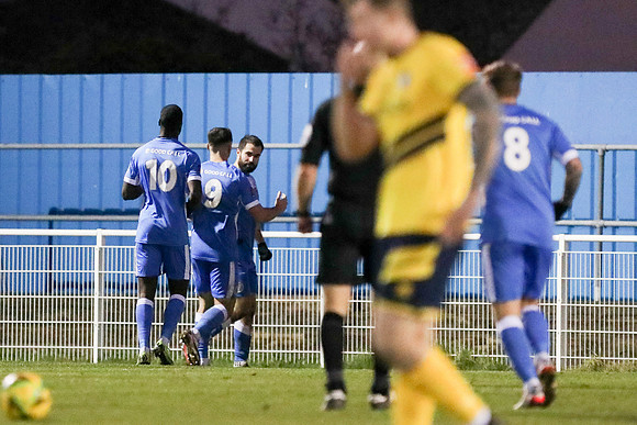 Canvey Island v Tonbridge Angels - FA Trophy - 27th November 202