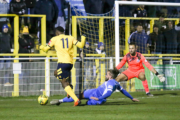 Canvey Island v Tonbridge Angels - FA Trophy - 27th November 202