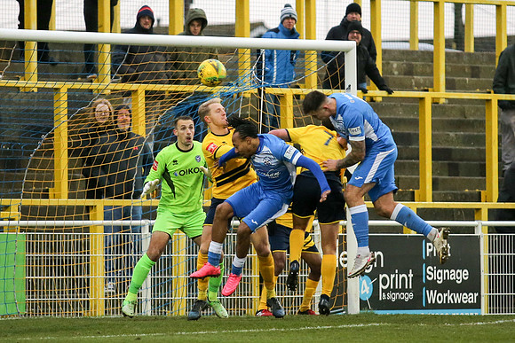 Canvey Island v Tonbridge Angels - FA Trophy - 27th November 202