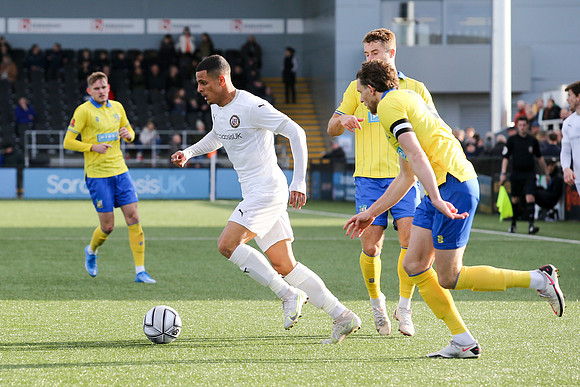 Bromley v Solihull Moors - FA Trophy QF - 12th March 2022