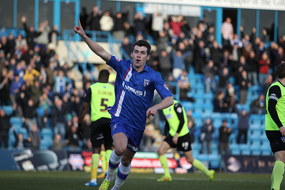 Gillingham v Oldham AthleticSky Bet League 124/01/2015.