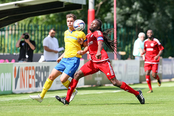 Beckenham Town v Lancing - Emirates FA Cup - 06/08/2016