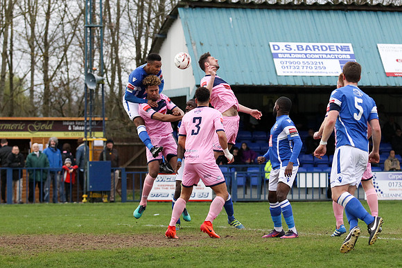 Tonbridge Angels v Dulwich Hamlet - Ryman League Premier Division - 18th March 2017
