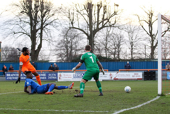 Braintree Town v Eastbourne Borough - Vanarama National League South - 9th December 2017