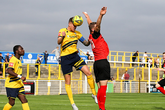 Canvey Island v Coggeshall Town - FA Trophy - 25th September 202
