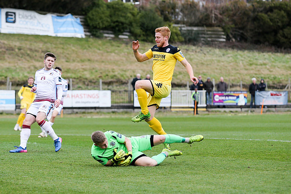 Hastings United v Haywards Heath Town - Bostik League South East