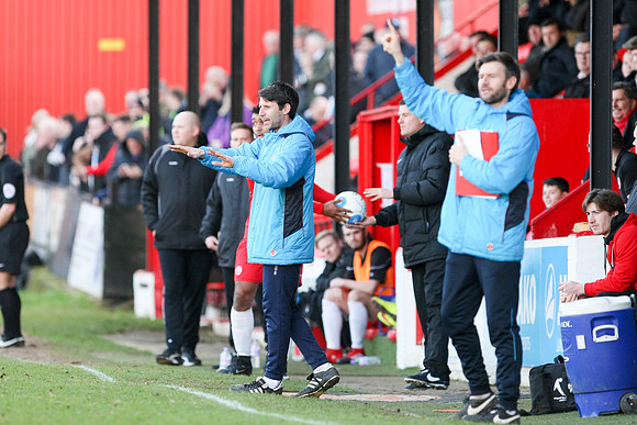 Welling United v Lincoln City - FA Trophy 3rd round - 04/02/2017