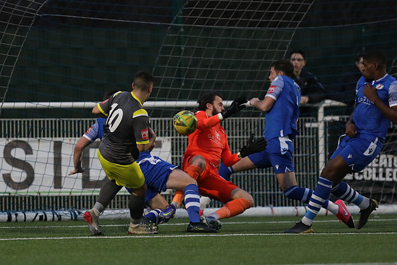 Grays Athletic v Canvey Island - Isthmian League North division - 1st January 2022