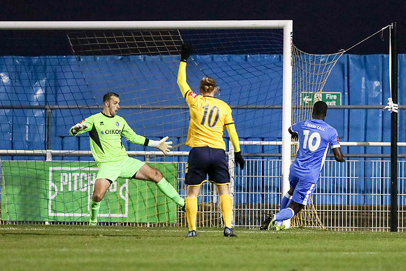 Canvey Island v Tonbridge Angels - FA Trophy - 27th November 202