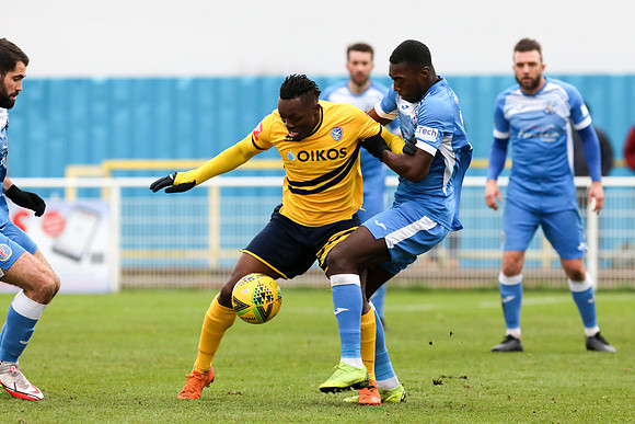 Canvey Island v Tonbridge Angels - FA Trophy - 27th November 202