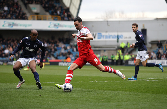 Millwall v Charlton AthleticSky Bet Championship3/04/2015.