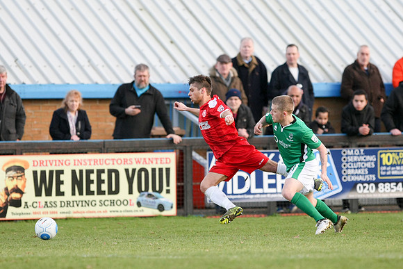 Welling United v Lincoln City - FA Trophy 3rd round - 04/02/2017