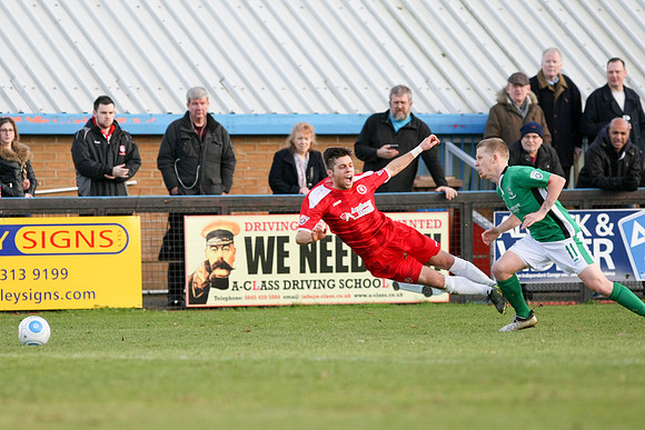 Welling United v Lincoln City - FA Trophy 3rd round - 04/02/2017