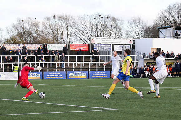 Bromley v Solihull Moors - FA Trophy QF - 12th March 2022