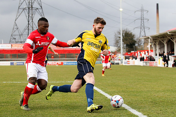 Ebbsfleet United v Gosport Borough - Vanarama National League South - 05/03/2016