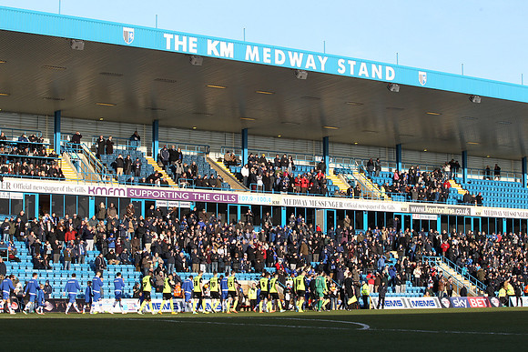 Gillingham v Oldham AthleticSky Bet League 124/01/2015.