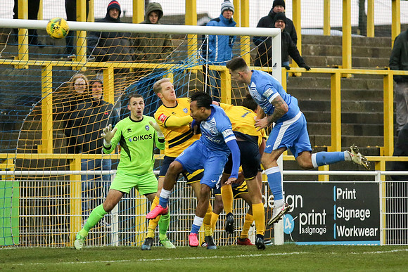 Canvey Island v Tonbridge Angels - FA Trophy - 27th November 202