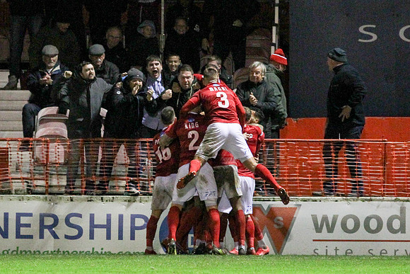Ebbsfleet United v Barnet- Vanarama National League - 8th Decemb