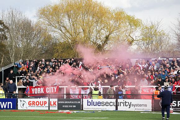 Bromley v York City - FA Trophy SF - 2nd April 2022