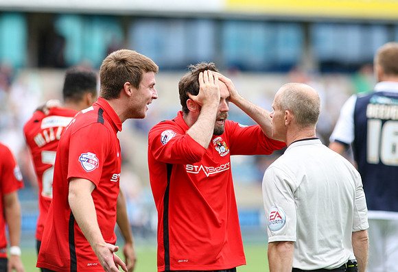 Millwall v Coventry CitySky Bet League 115/08/2015.