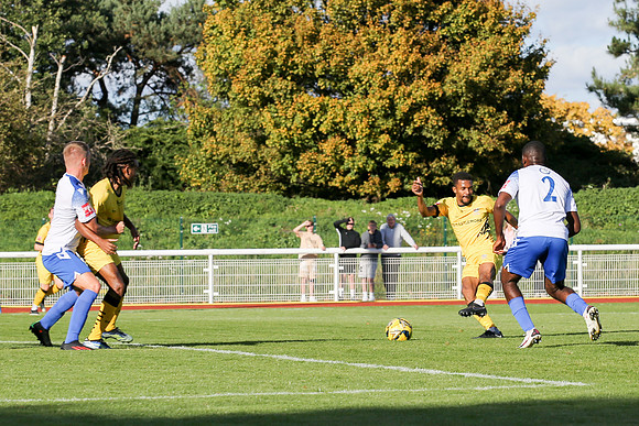 Enfield Town v Chesham - FA Trophy - 8th October 2022