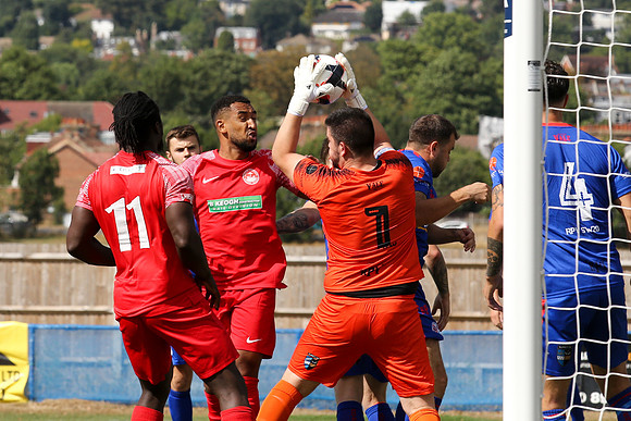 Raynes Park Vale v Hythe Town - FA Cup preliminary round - 20th