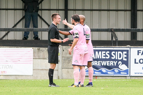 Staines Town v Dulwich Hamlet - Bostik League Premier Division -