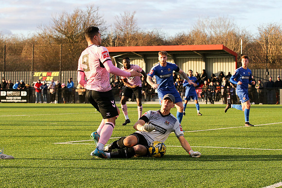 Hashtag United v AFC Sudbury - Isthmian League North division -