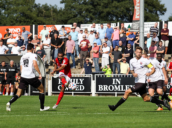 Bromley v Wrexham - Vanarama National League 08/08/2015.