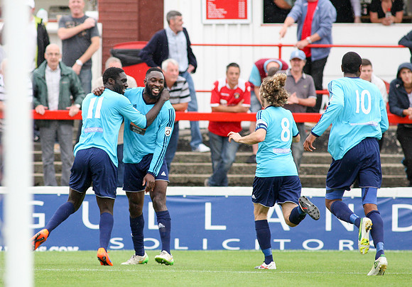 Ebbsfleet United v Whitehawk - National League South - 29/08/15