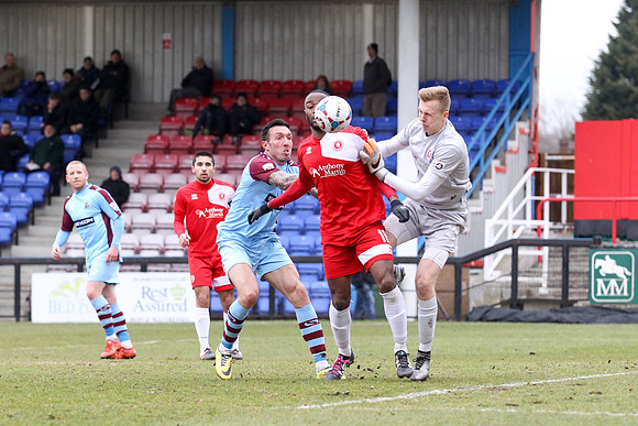 Welling United v Gateshead - Vanarama National League - 19/03/2016