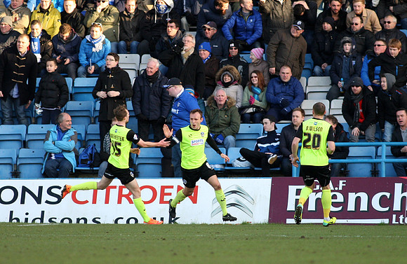Gillingham v Oldham AthleticSky Bet League 124/01/2015.