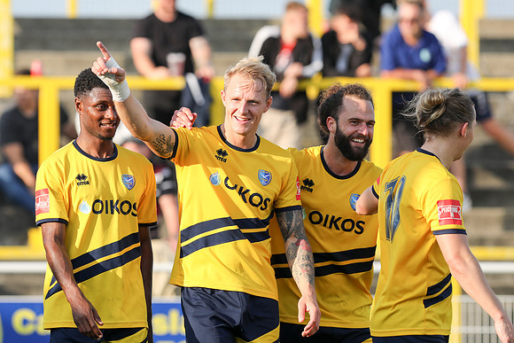 Canvey Island v Coggeshall Town - FA Trophy - 25th September 2021