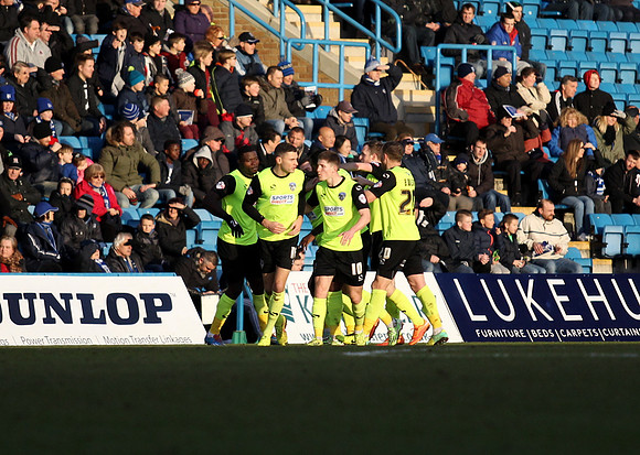 Gillingham v Oldham AthleticSky Bet League 124/01/2015.