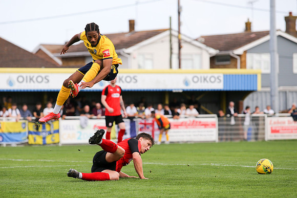 Canvey Island v Coggeshall Town - FA Trophy - 25th September 202
