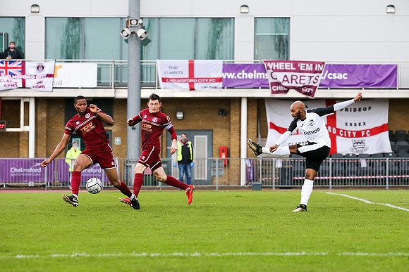 Chelmsford City v Hampton & Richmond Borough - Vanarama National League South - 14th November 2020