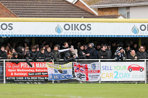 Canvey Island v Tonbridge Angels - FA Trophy - 27th November 2021