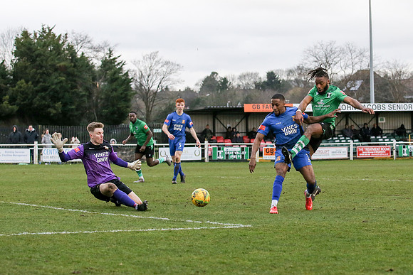 Cray Valley PM v Three Bridges - Isthmian League South East division - 5th March 2022