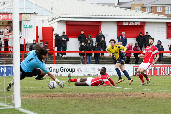 Ebbsfleet United v Gosport Borough - Vanarama National League South - 05/03/2016