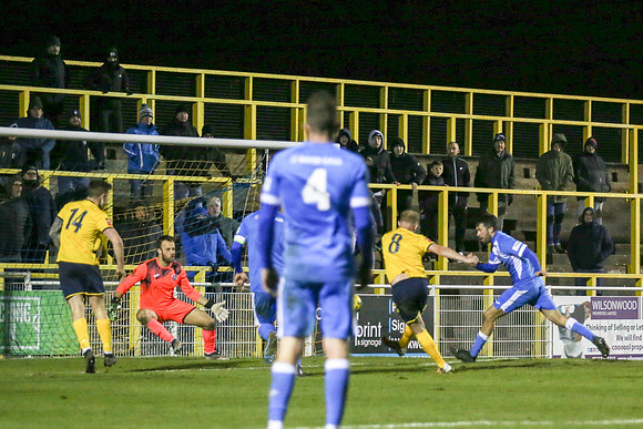 Canvey Island v Tonbridge Angels - FA Trophy - 27th November 202