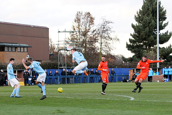 Brentwood Town v Dartford - FA Trophy 3rd Qualifying round - 25t