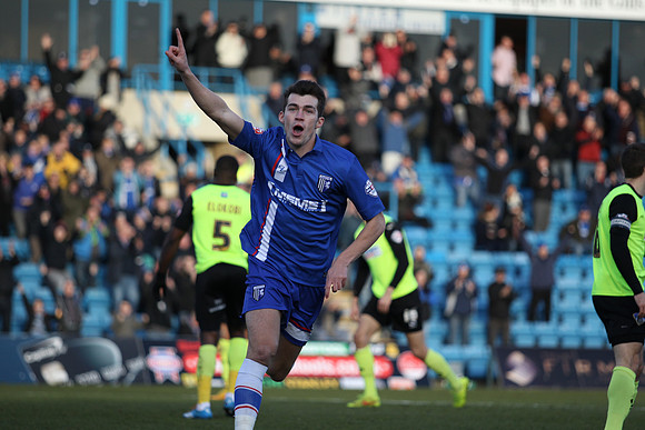 Gillingham v Oldham AthleticSky Bet League 124/01/2015.