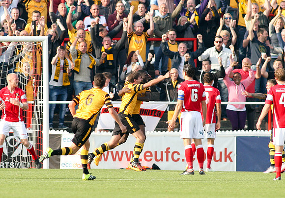 Ebbsfleet Untied v Maidstone United - Vanarama National League South - 03/10/15